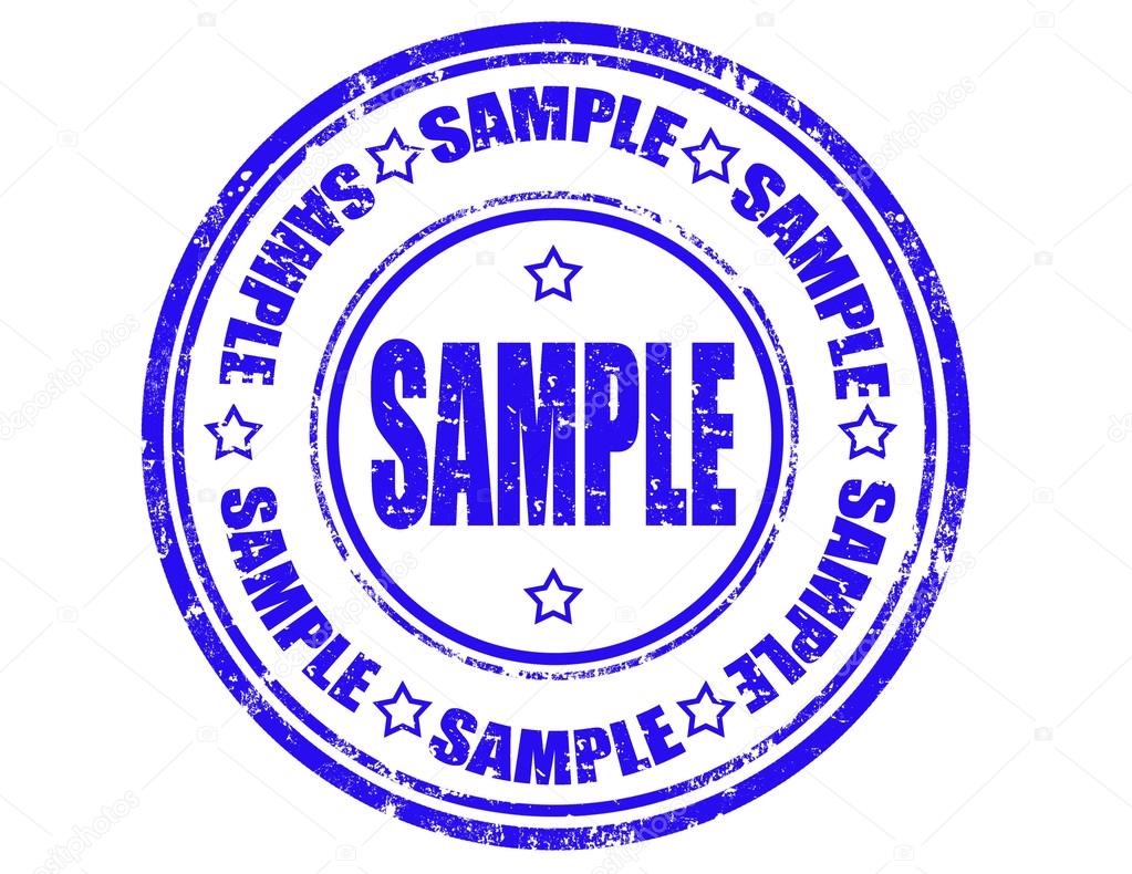 Sample -stamp