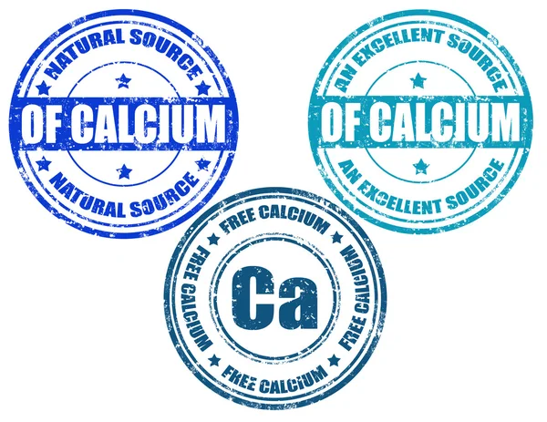 칼슘-우표 — 스톡 벡터