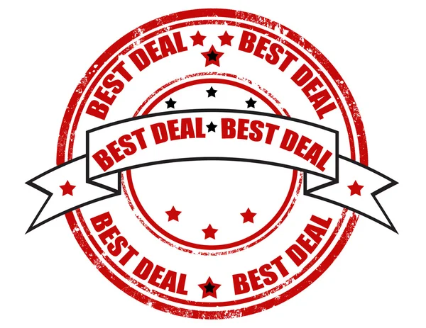 Meilleur deal-stamp — Image vectorielle