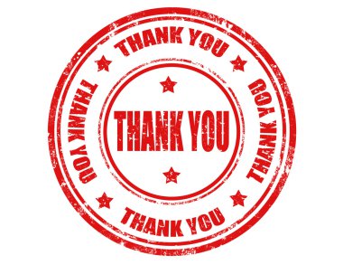 teşekkür ederim damgası