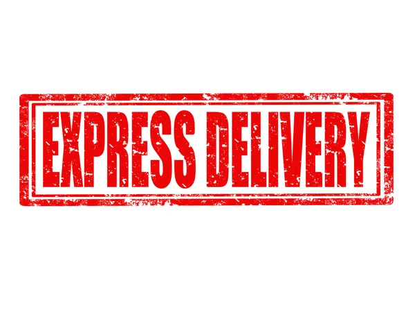 Express delivery-stamp — Stock Vector