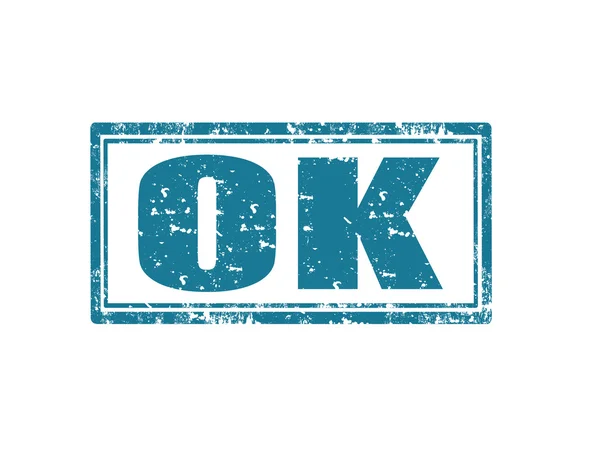 OK-sello — Archivo Imágenes Vectoriales