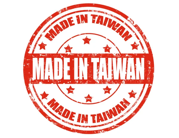 Z Tchaj-wanu — Stockový vektor