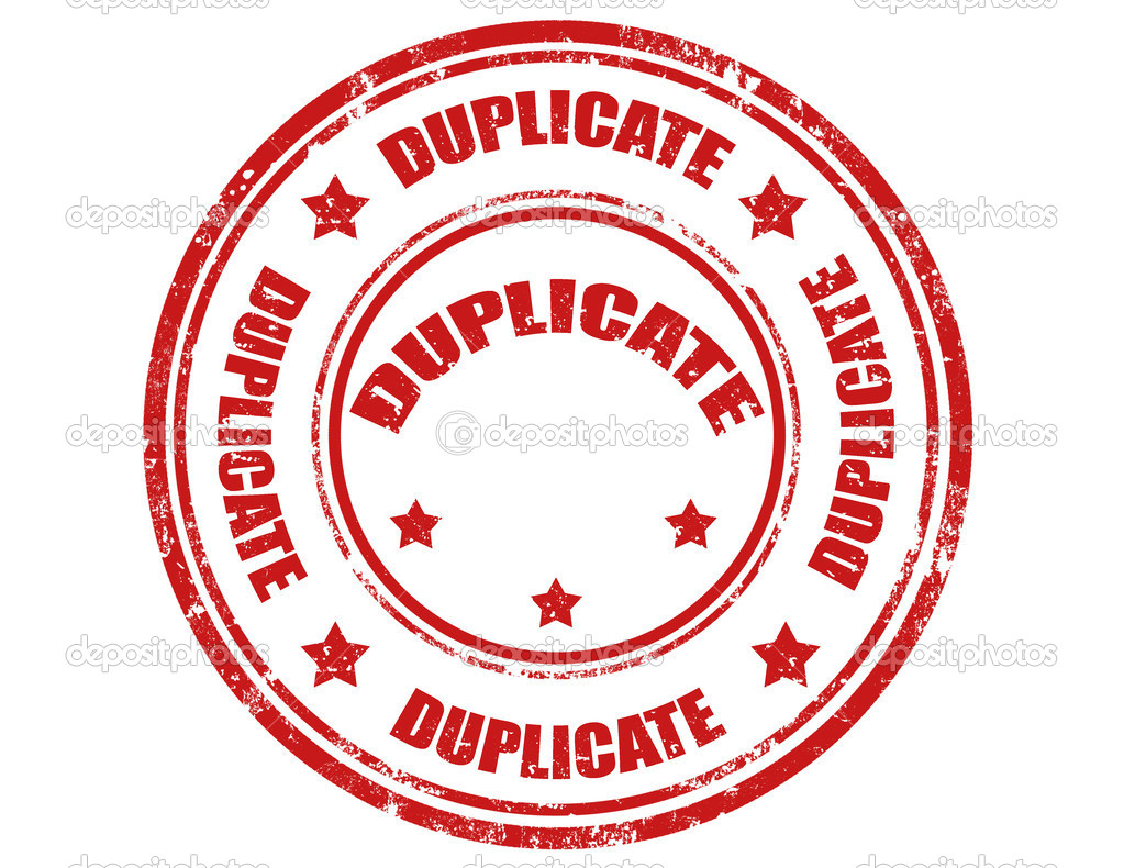 Duplicate-stamp