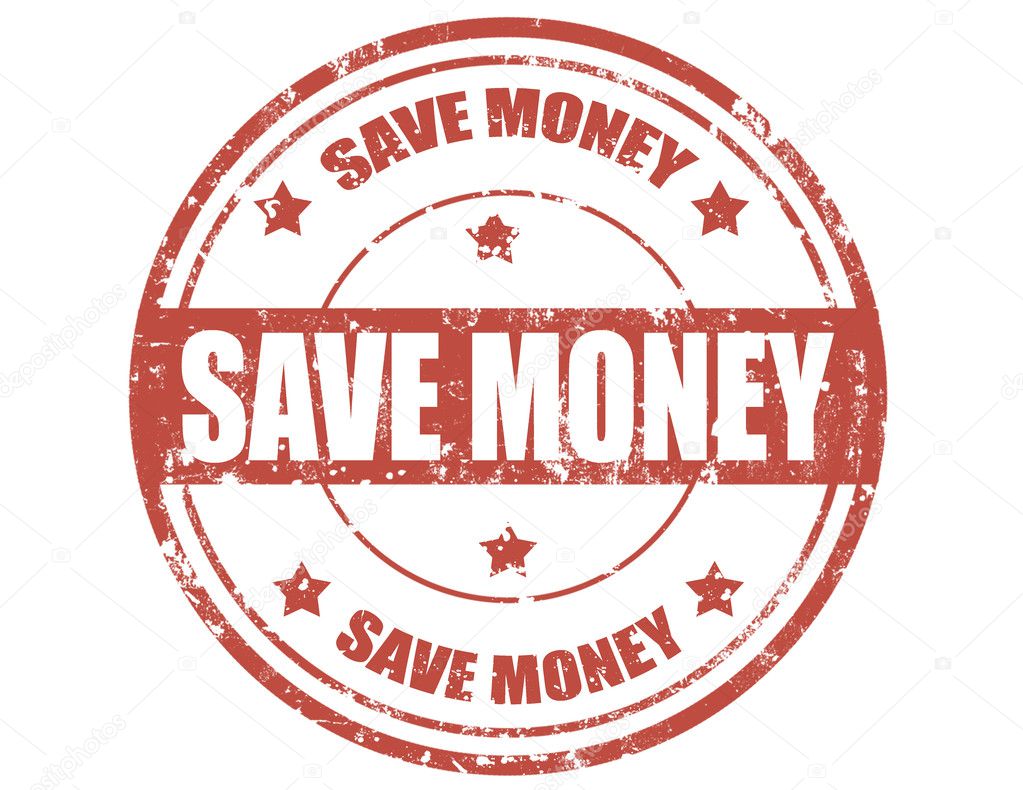 Save money-stamp