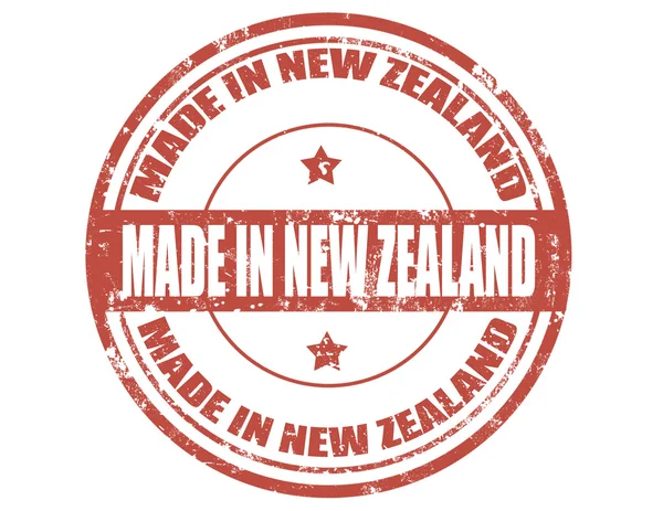I Nya Zeeland在新西兰取得 — 图库矢量图片