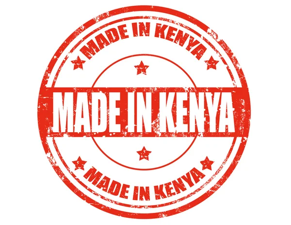 Сделанный в Кении — стоковый вектор