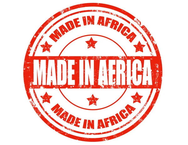 Fabriqué en Afrique — Image vectorielle