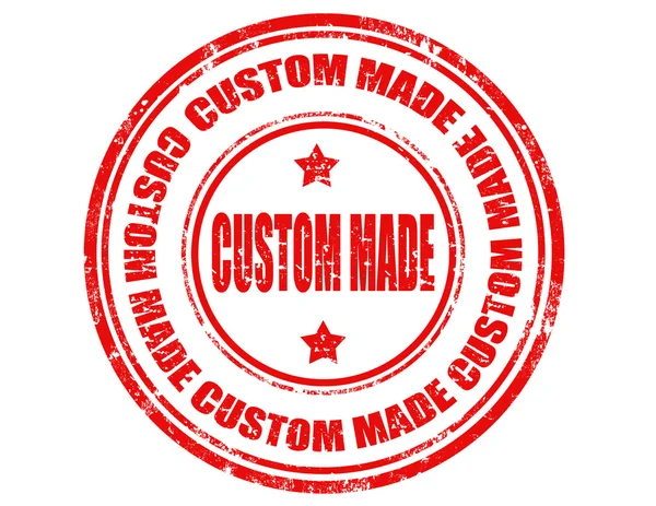 Custome Made-stamp — Stock Vector