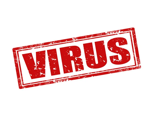 Virus-stamp — Stock Vector