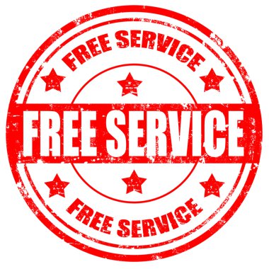 ücretsiz hizmet damgası