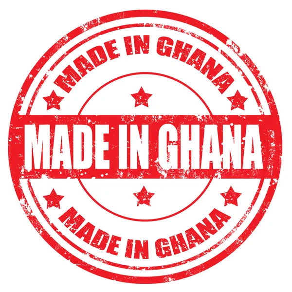 W Ghanie — Wektor stockowy