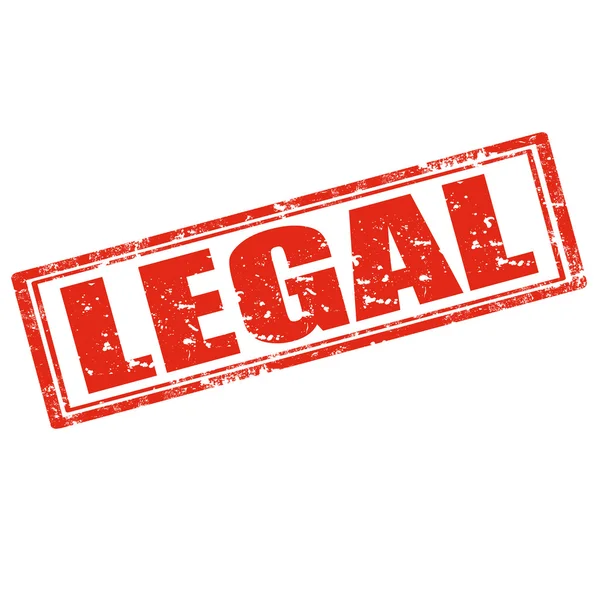 Cachet légal — Image vectorielle