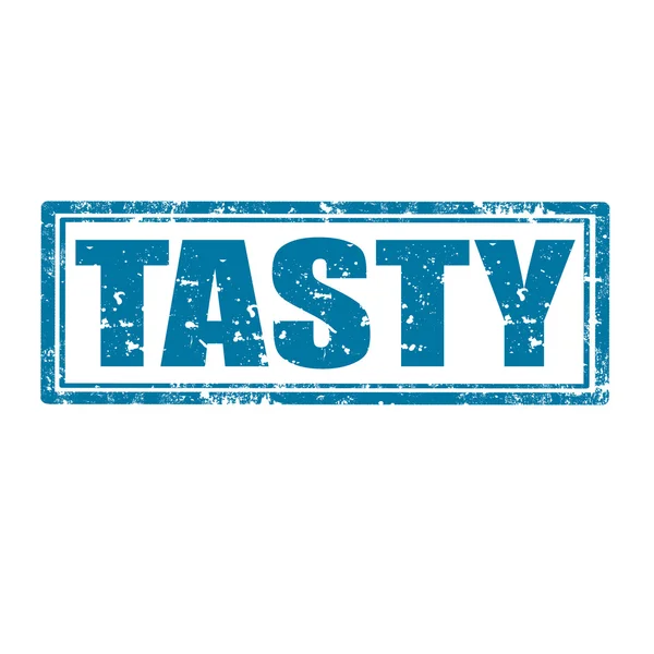 Tasty-stamp — Stock Vector