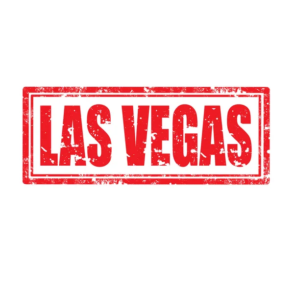 Las Vegas-stamp — Stock Vector
