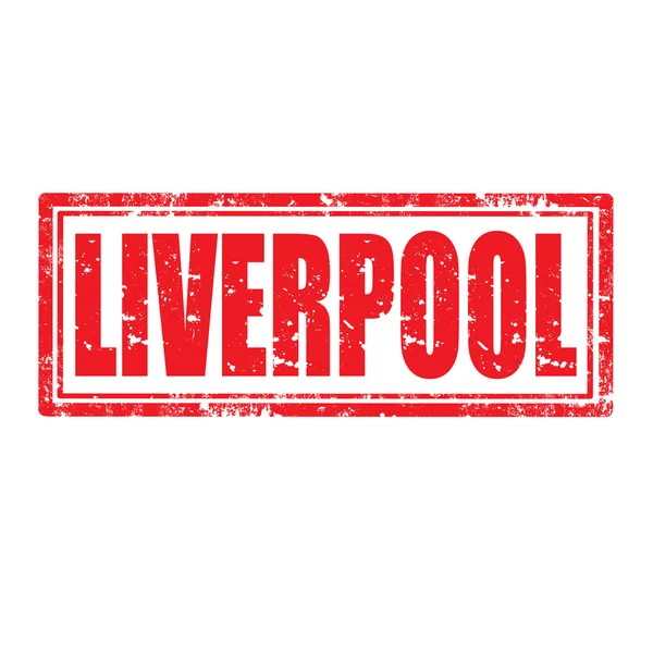 Sello Liverpool — Archivo Imágenes Vectoriales