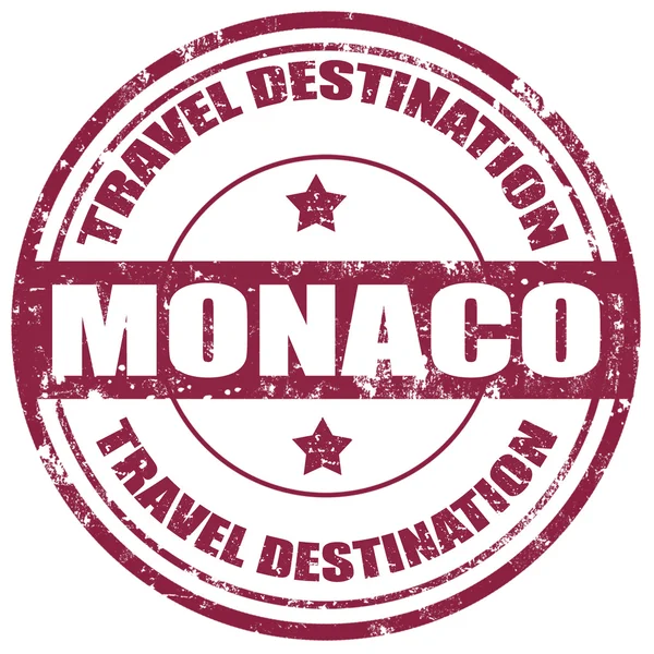 Sello de Mónaco — Archivo Imágenes Vectoriales