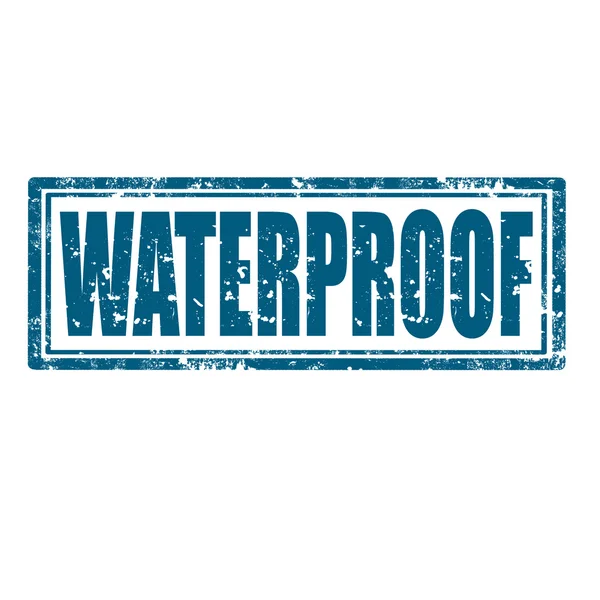 Waterproof-stamp — Stock Vector