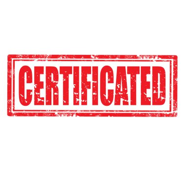Sertifikalı damgası