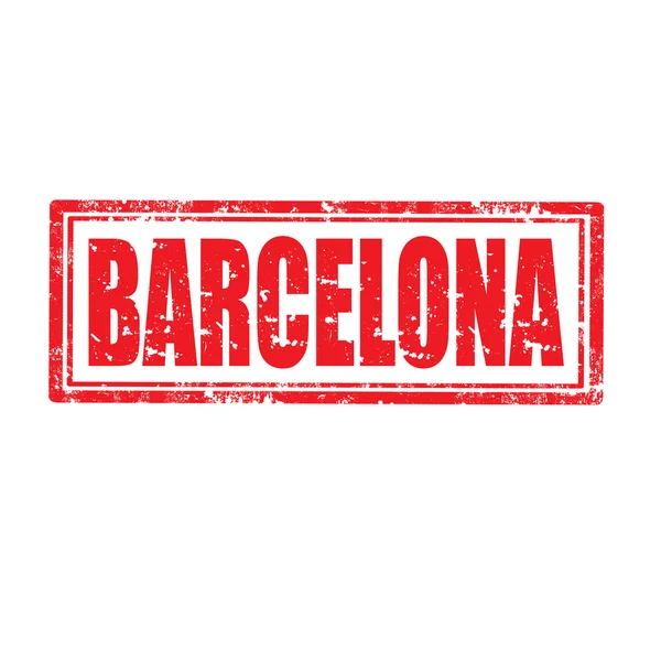 Sello Barcelona — Vector de stock