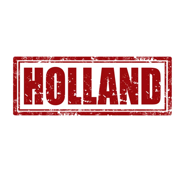 Holland-stamp — Stock Vector