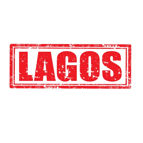 Lagos-stempel — Stockvector