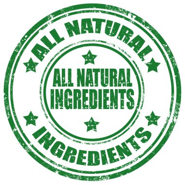 All Natural Ingredients-stamp
