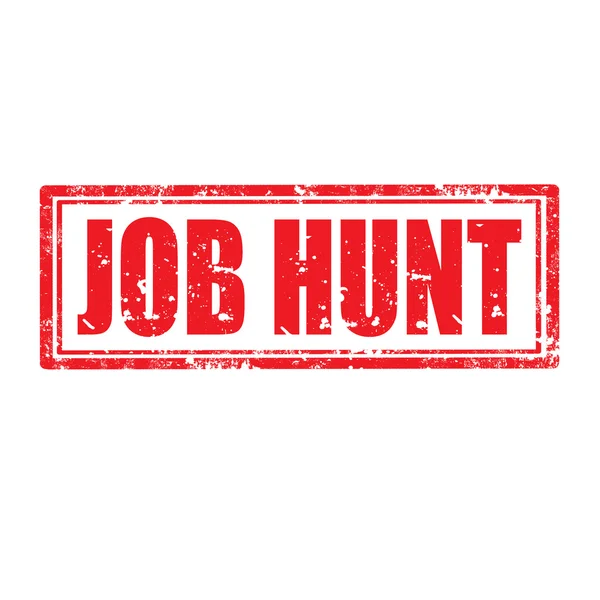 Cap-Hunt Job - Stok Vektor