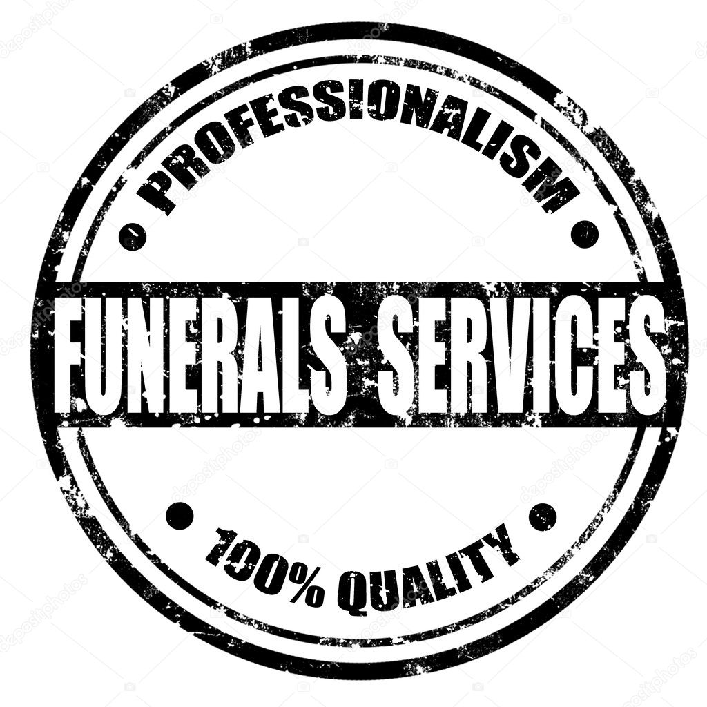 Funerals Services-stamp