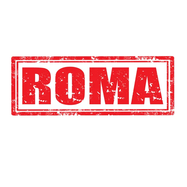 Sello romaní — Vector de stock