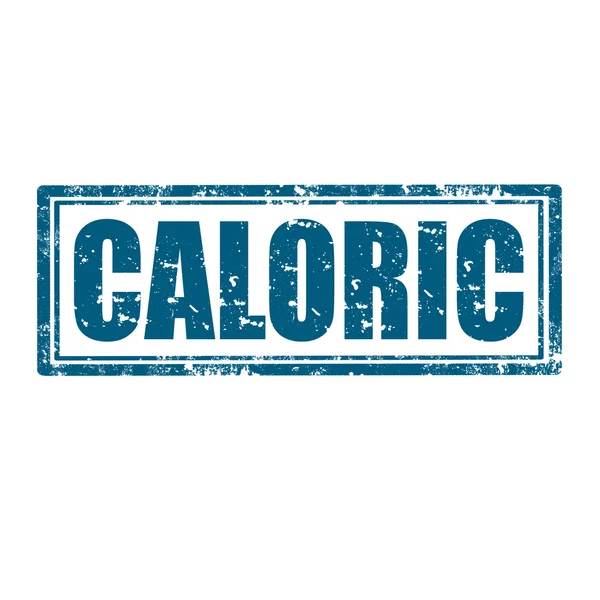 Kalória-bélyeg — Stock Vector