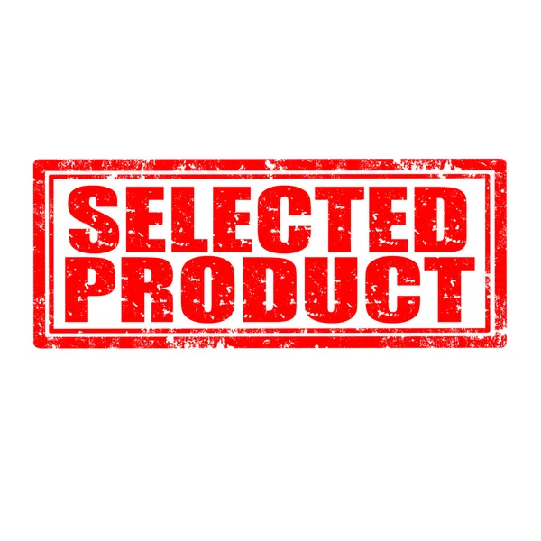 Carimbo de produto selecionado — Vetor de Stock