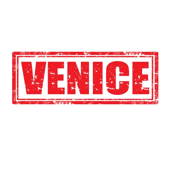 Velence-bélyeg — Stock Vector