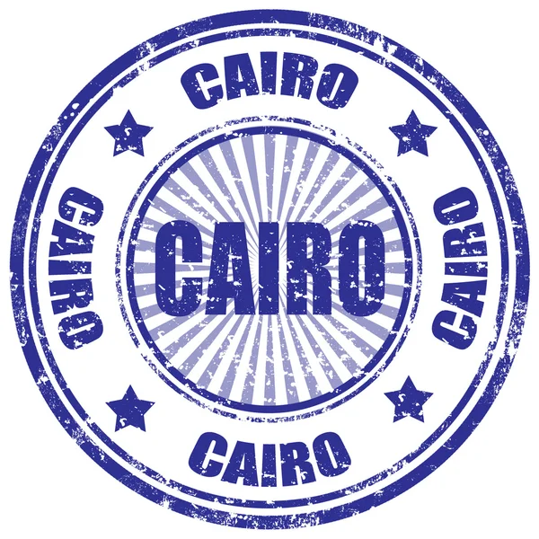 Cairo-stamp — Stock Vector