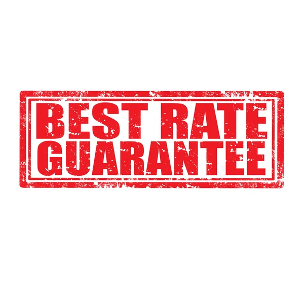 Best Rate Guarantee-stamp — Stock Vector