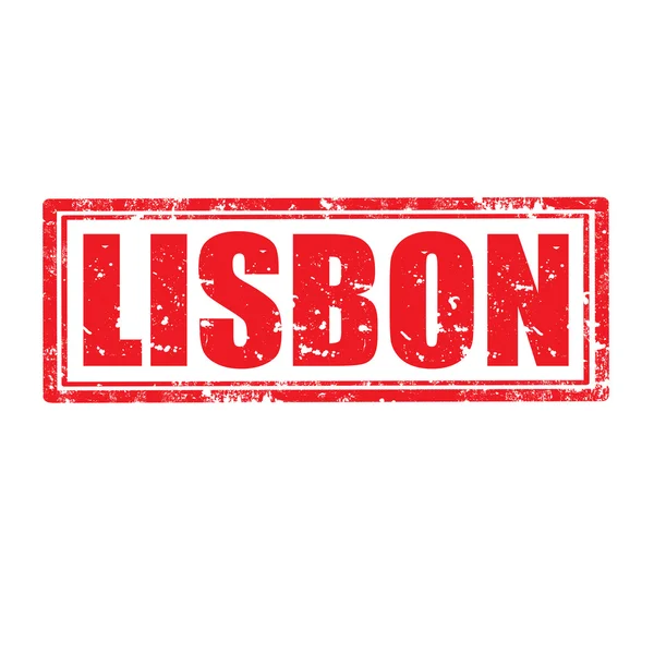 Timbre de Lisbonne — Image vectorielle