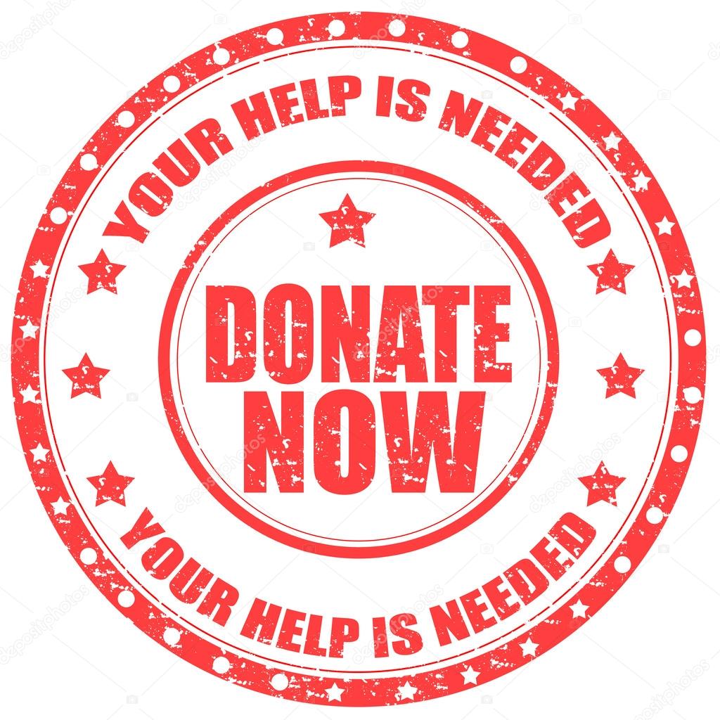 Donate Nowstamp — Stock Vector © carmen_dorin 34965909