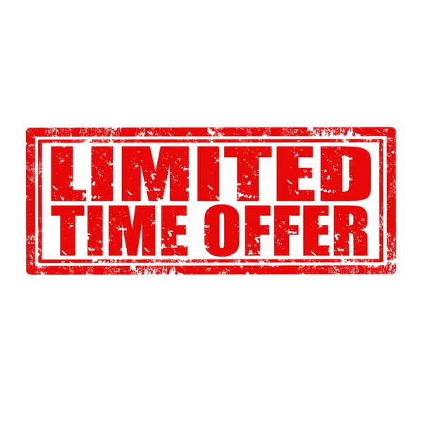 One-Time Offer, Stock vector