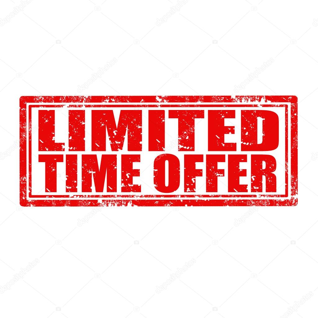 Limited Time Offer-stamp