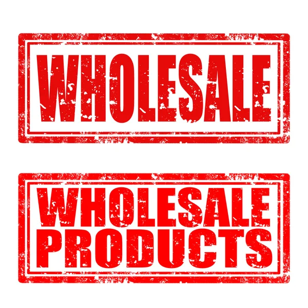 Wholesale-stamp — Stock Vector