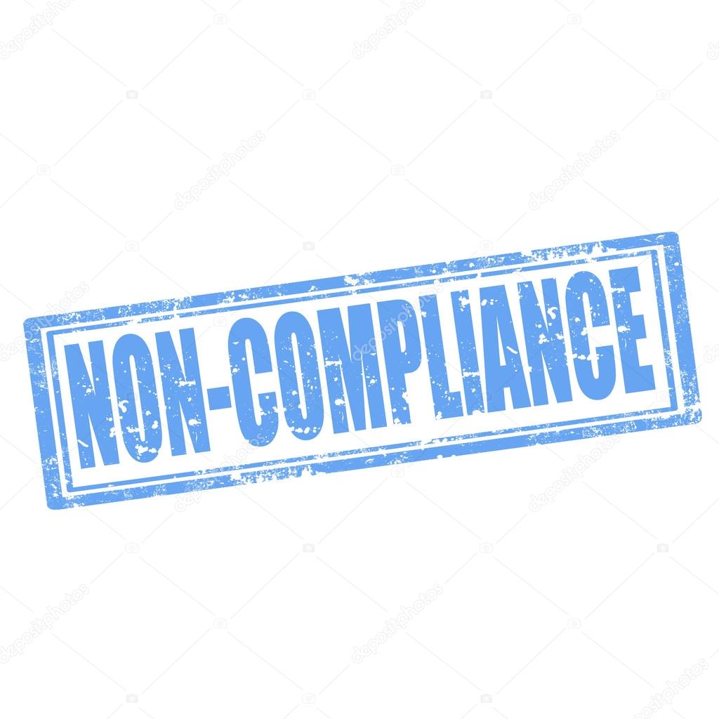 Non Compliance-stamp
