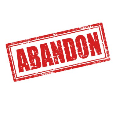 Abandon damgası