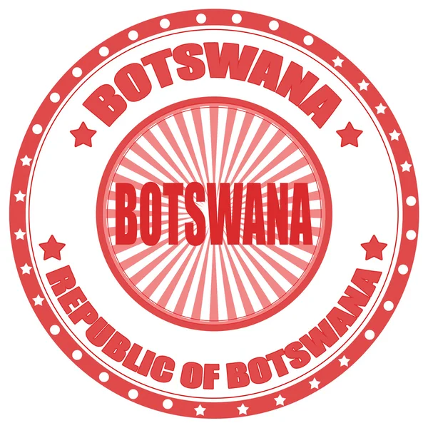 Botsvana-pul — Stok Vektör