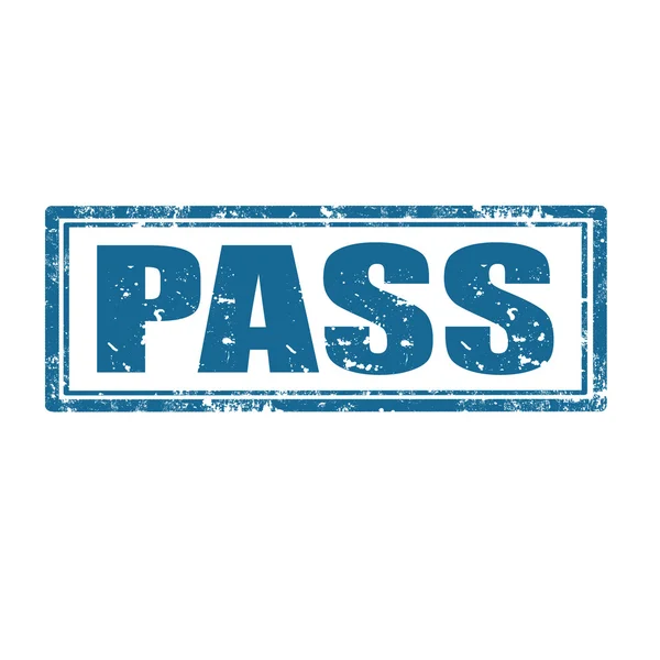 Pass razítko — Stockový vektor