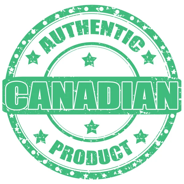 Canadian-stamp — Stock Vector