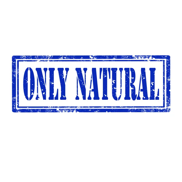 Único sello natural — Vector de stock