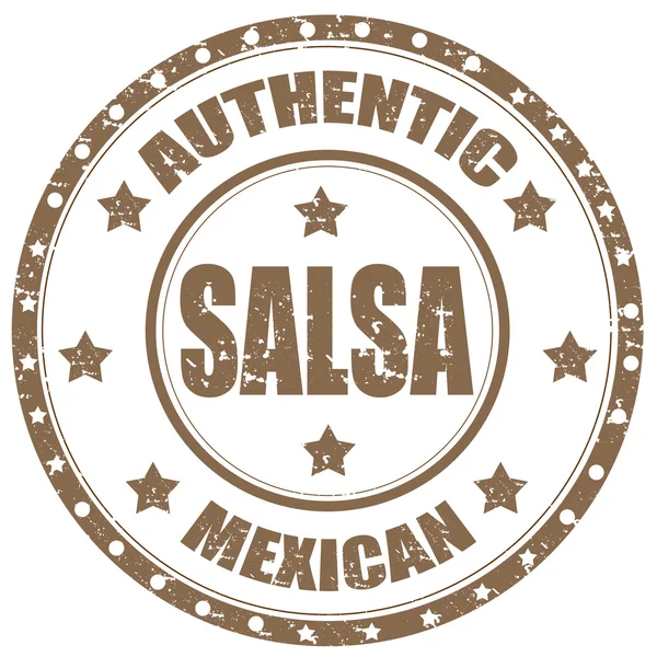 Sello de salsa — Archivo Imágenes Vectoriales