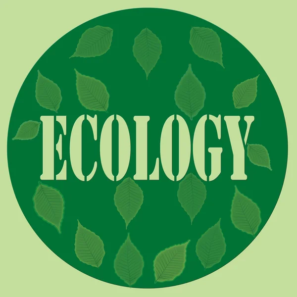 Ecologia — Vettoriale Stock