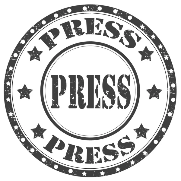 Press-stamp — Stock Vector