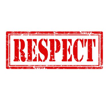 Respect-stamp clipart